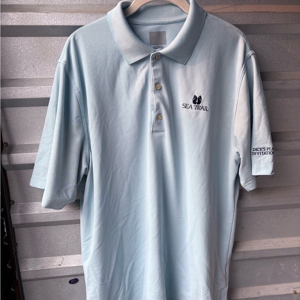 Greg Norman Collection Blue Polo Shirt Classic Style